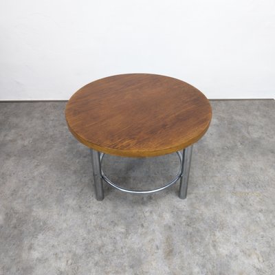 Bauhaus Tubular Steel Coffee Table TN58 by Arnošt Beck for Mücke Melder, 1930s-TLV-2016209