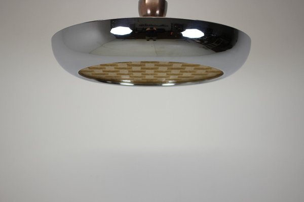 Bauhaus UFO Pendant by Josef Hurka for Napako, 1940s-TZ-1185419