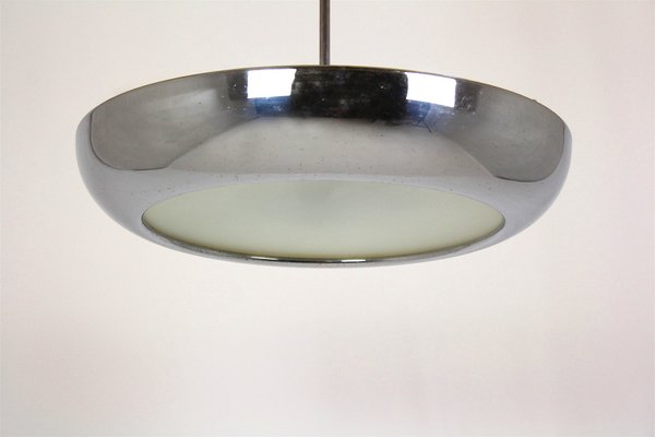 Bauhaus UFO Pendant Lamp by Josef Hurka for Napako, 1930s-WVS-1728798