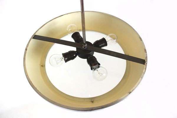 Bauhaus UFO Pendant Lamp by Josef Hurka for Napako, 1930s-WVS-1728798