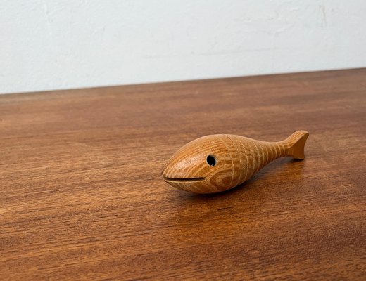 Bauhaus Urfisch Fish Rattle by Hugo Kükelhaus for Hohenfried Werkstätten, 1940s-UAH-1760246