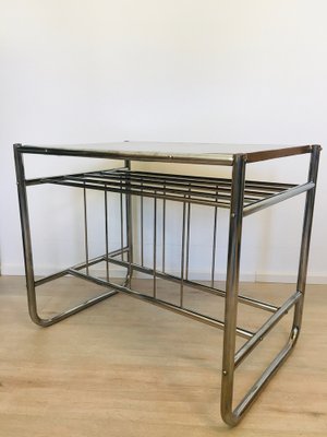 Bauhaus Vinyl Table, 1960s-YNX-1372167