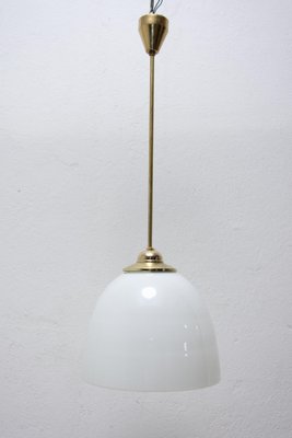 Bauhaus White Pendant Lamp, 1930s-HXT-1312324