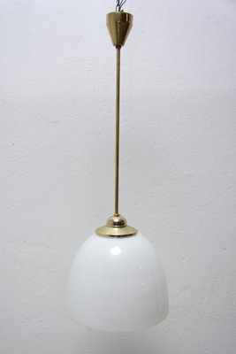 Bauhaus White Pendant Lamp, 1930s-HXT-1312324