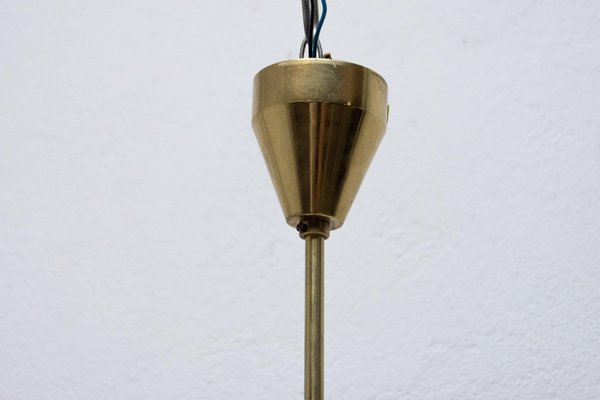 Bauhaus White Pendant Lamp, 1930s-HXT-1312324