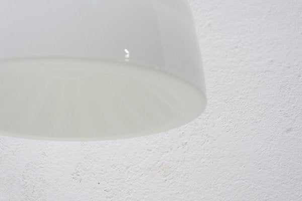 Bauhaus White Pendant Lamp, 1930s-HXT-1312324