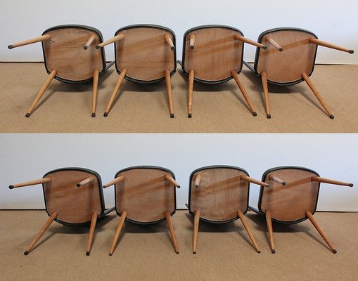 Baumann Model Essor Chairs, 1960s, Set of 8-RVK-1065198