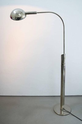 Bea Ds Nickel-Plated Floor Lamp by Florian Schulz, 1990s-FJP-1717678