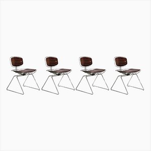 Beaubourg Dining Chairs by Michel Cadestin, 1970s, Set of 4-OO-666328