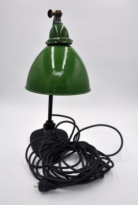 Beautiful Green Industrial Lamp (30s) – Bauhaus Style-YXG-1327839