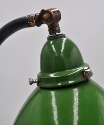 Beautiful Green Industrial Lamp (30s) – Bauhaus Style-YXG-1327839