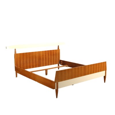 Bed Frame in Laminate & Mahagony, 1960s-VMM-1694118