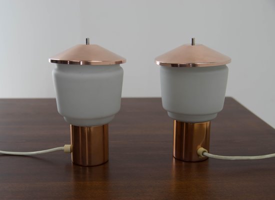 Bedside Lamps by Kamenicky Senov for Lustry, 1970s, Set of 2-TZ-975089