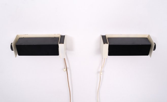 Bedside Sconces from Hiemstra Evolux, 1950s, Set of 2-GCG-1029545