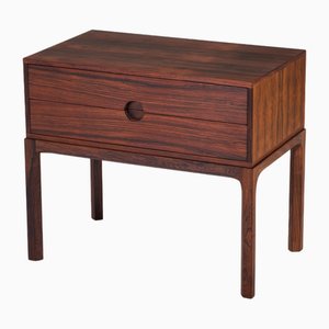 Bedside Table in Rosewood by Aksel Kjersgaard, Denmark, 1960s-ZGQ-1734669