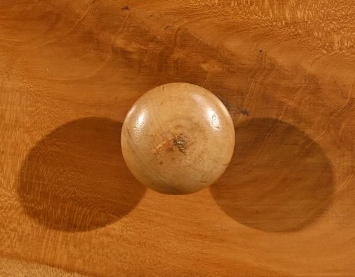 Bedside Table in Solid Cherrywood and Veneer, 1900s-RVK-1764689