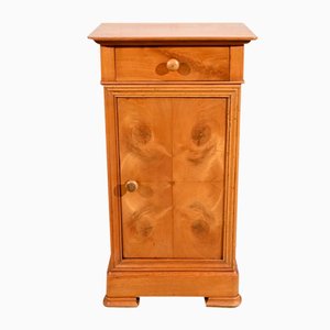 Bedside Table in Solid Cherrywood and Veneer, 1900s-RVK-1764689