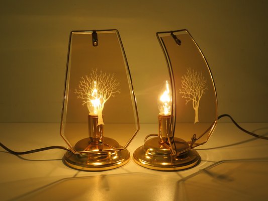 Bedside Table Lamps, Netherlands, 1970s, Set of 2-UKG-1309388