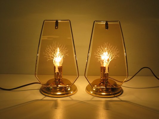 Bedside Table Lamps, Netherlands, 1970s, Set of 2-UKG-1309388