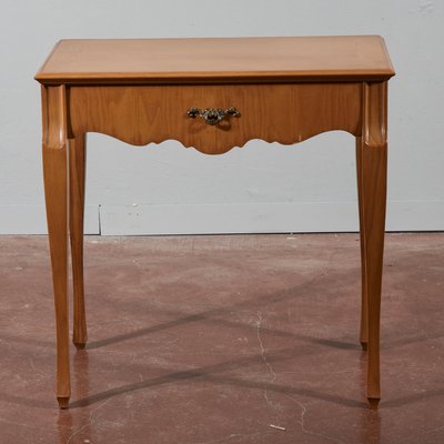 Bedside Table with Drawer, 1970s-RAQ-2026390