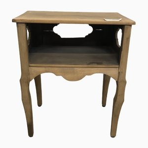 Bedside Table with Open Shelf-HLV-1428636