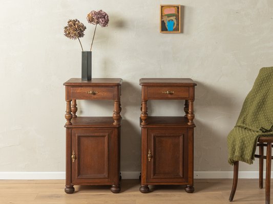 Bedside Tables, 1920s, Set of 2-GPP-2022708