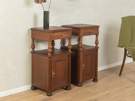 Bedside Tables, 1920s, Set of 2-GPP-2022708