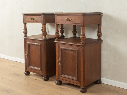 Bedside Tables, 1920s, Set of 2-GPP-2022708