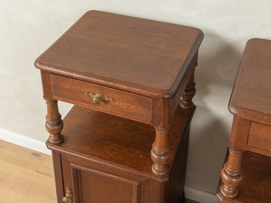 Bedside Tables, 1920s, Set of 2-GPP-2022708