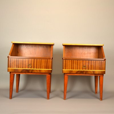 Bedside Tables, 1950s, Set of 2-AOU-1795680