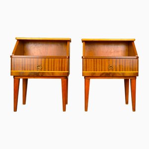 Bedside Tables, 1950s, Set of 2-AOU-1795680