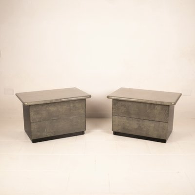 Bedside Tables by Aldo Tura, 1960s, Set of 2-BAD-1795553