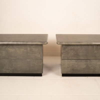 Bedside Tables by Aldo Tura, 1960s, Set of 2-BAD-1795553