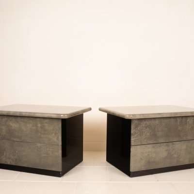 Bedside Tables by Aldo Tura, 1960s, Set of 2-BAD-1795553