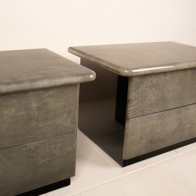 Bedside Tables by Aldo Tura, 1960s, Set of 2-BAD-1795553