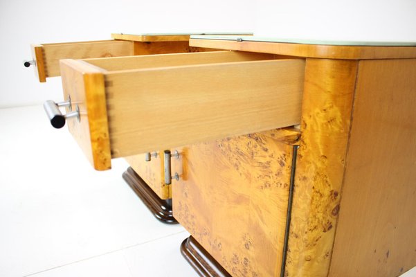 Bedside Tables by Jindřich Halabala for Up Závody, 1950s, Set of 2-TZ-1061154