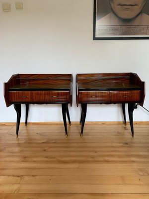 Bedside Tables by Paolo Buffa, Italy, 1950s, Set of 2-RTR-1017330