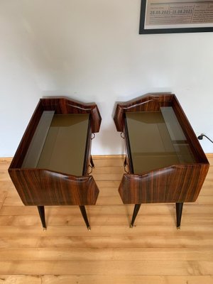 Bedside Tables by Paolo Buffa, Italy, 1950s, Set of 2-RTR-1017330