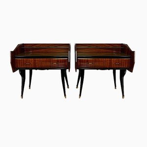 Bedside Tables by Paolo Buffa, Italy, 1950s, Set of 2-RTR-1017330