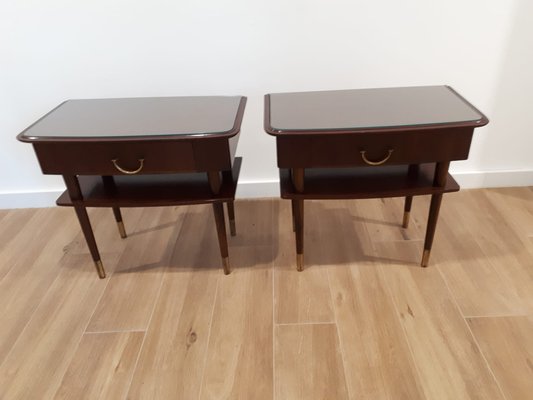 Bedside Tables, Denmark, 1960s, Set of 2-DAS-1366982