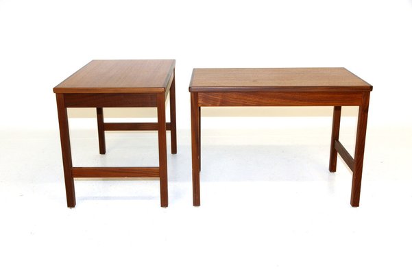 Bedside Tables from HMB, Sweden, 1960s, Set of 2-GEK-1020324