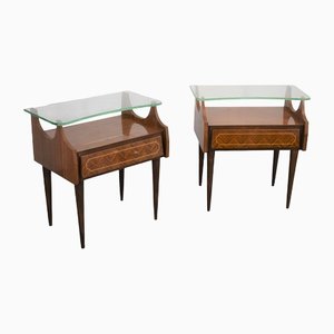 Bedside Tables, Italy, 1960s, Set of 2-AOL-1251160