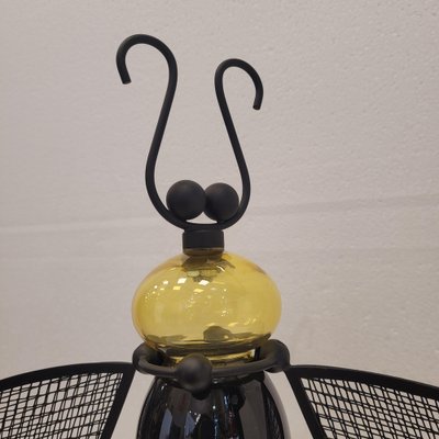 Bee Lamp in Painted Glass and Lacquered Metal by Vincet Darré for Monoprix, France-NUC-2043165