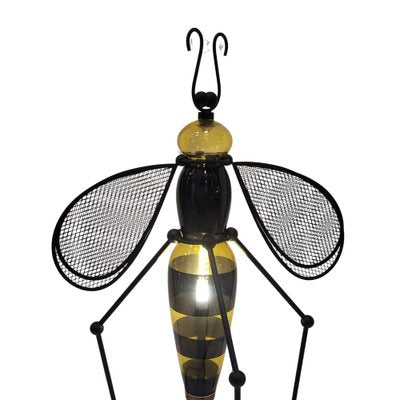 Bee Lamp in Painted Glass and Lacquered Metal by Vincet Darré for Monoprix, France-NUC-2043165