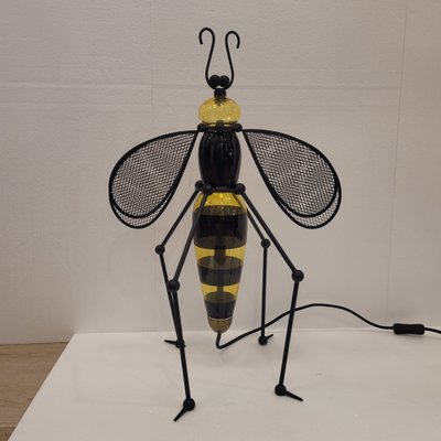 Bee Lamp in Painted Glass and Lacquered Metal by Vincet Darré for Monoprix, France-NUC-2043165