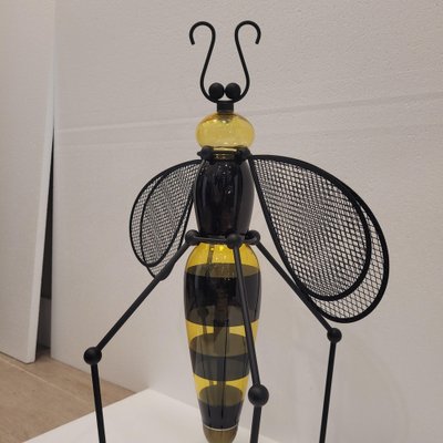 Bee Lamp in Painted Glass and Lacquered Metal by Vincet Darré for Monoprix, France-NUC-2043165