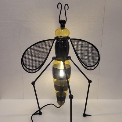 Bee Lamp in Painted Glass and Lacquered Metal by Vincet Darré for Monoprix, France-NUC-2043165