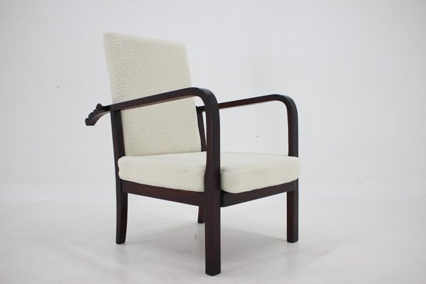 Beech Adjustable Armchair, Czechoslovakia, 1940s-TZ-1724417