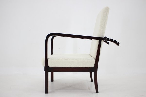 Beech Adjustable Armchair, Czechoslovakia, 1940s-TZ-1724417