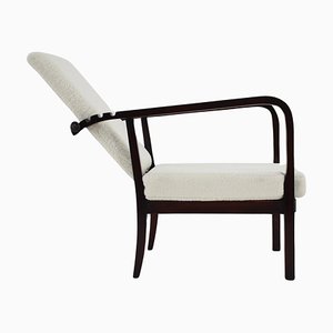 Beech Adjustable Armchair, Czechoslovakia, 1940s-TZ-1724417